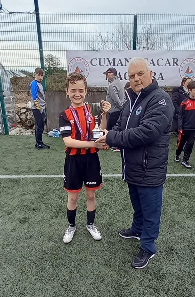 An captaen Harry Ó Suilleabháin leis an gcorn, 2022