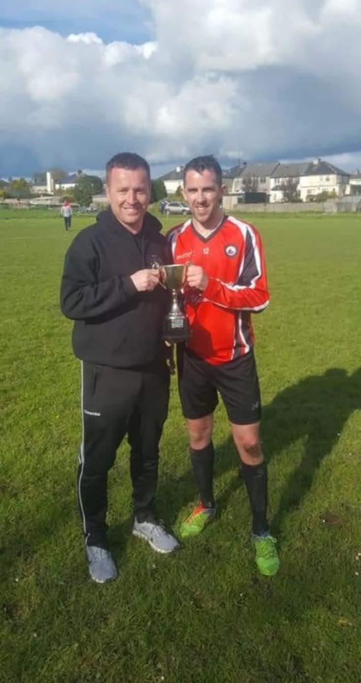 Beirt de mhuintir Mhac Dara le corn na sraithe, 2018